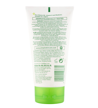 ژل شستشوی صورت سیمپل مدل Moisturizing حجم 150 میلی لیتر