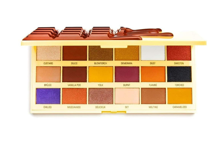 پالت سایه کرم بلو رولوشن Revolution Creme Brulee Chocolate