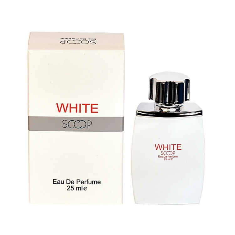 ادکلن جیبی مردانه اسکوپ مدل WHITE حجم 25 میلی لیتر