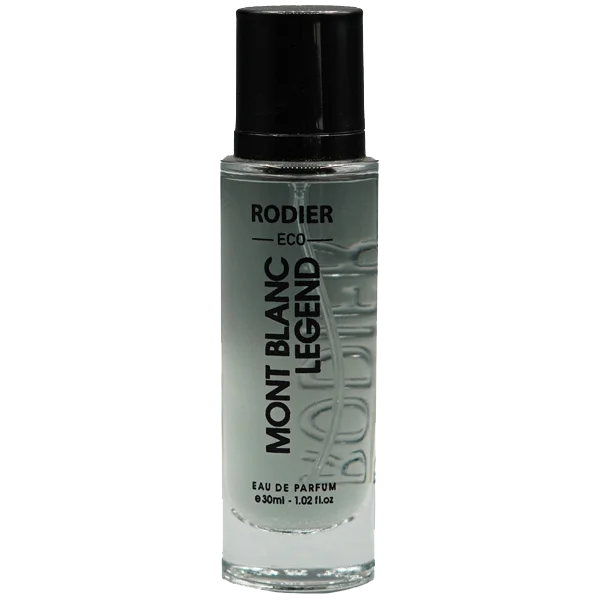 ادکلن جیبی مردانه رودیر اکو مدل مونت بلنک لجند Mont Blanc Legend حجم 30 میلی لیتر