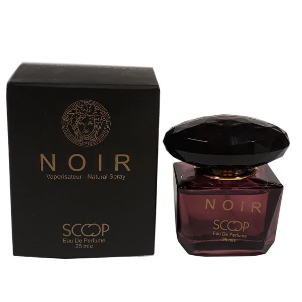 ادکلن جیبی زنانه اسکوپ مدل Crystal Noir حجم 25 میلی لیتر