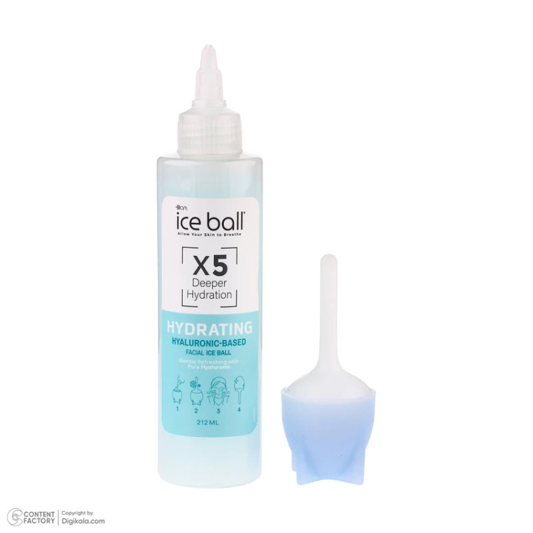 ژل سفت کننده آیس بال مدل x5 مناسب برای انواع پوست حجم 212 میلی لیتر